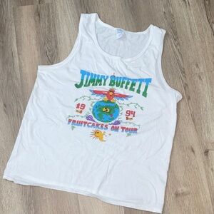 B.  Jimmy Buffett Fruitcakes concert tank